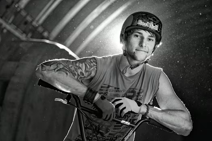 Michael Beran s BMX kolem
